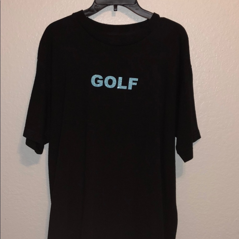 GOLF black sparkle t shirt